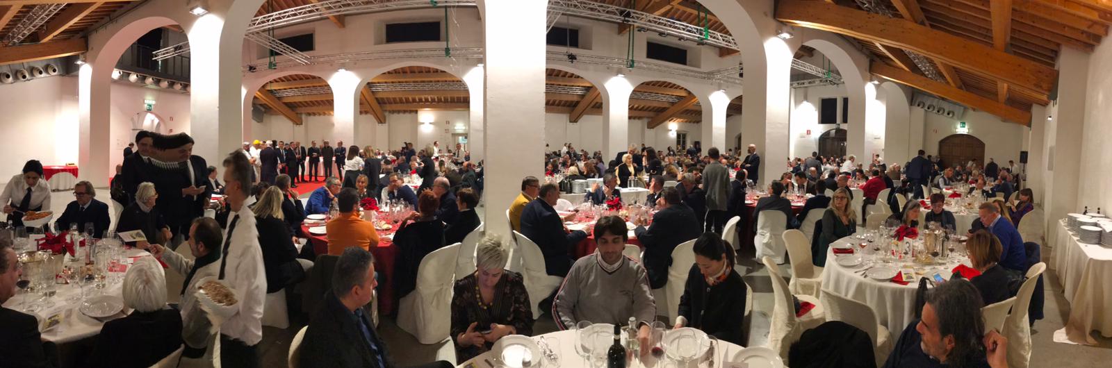 I sindaci del Mugello alla cena di Confesercenti alla Fortezza