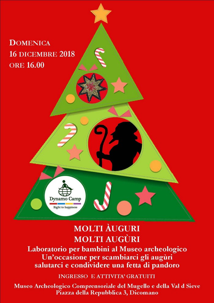 Auguri al Museo Archeologico di Dicomano. E saluto alla direttrice Camin