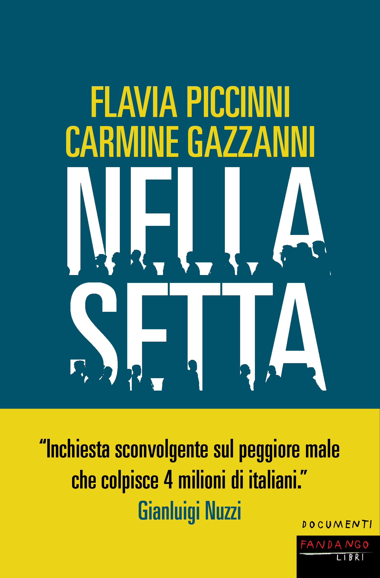 A Borgo presentazione "Nella setta". Libro-Inchiesta sugli abusi sui minori.