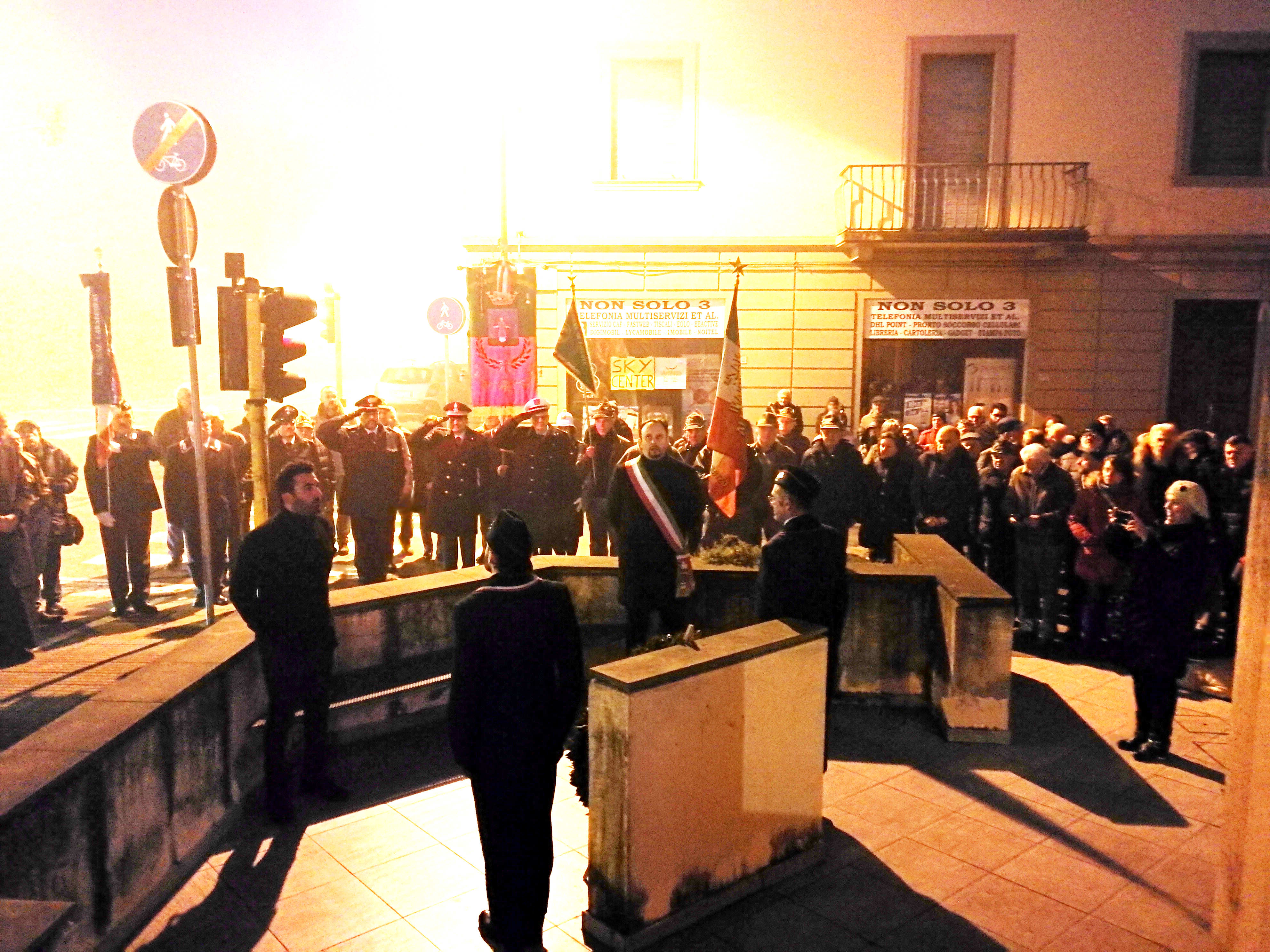 Commemorato il 75° anniversario del bombardamento aereo del 30 dicembre 1943