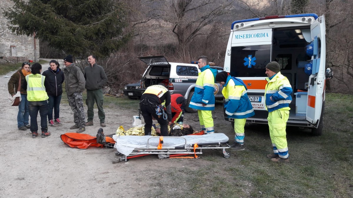 Portato a Careggi il boscaiolo 40enne ferito a Marradi. Aggiornamenti