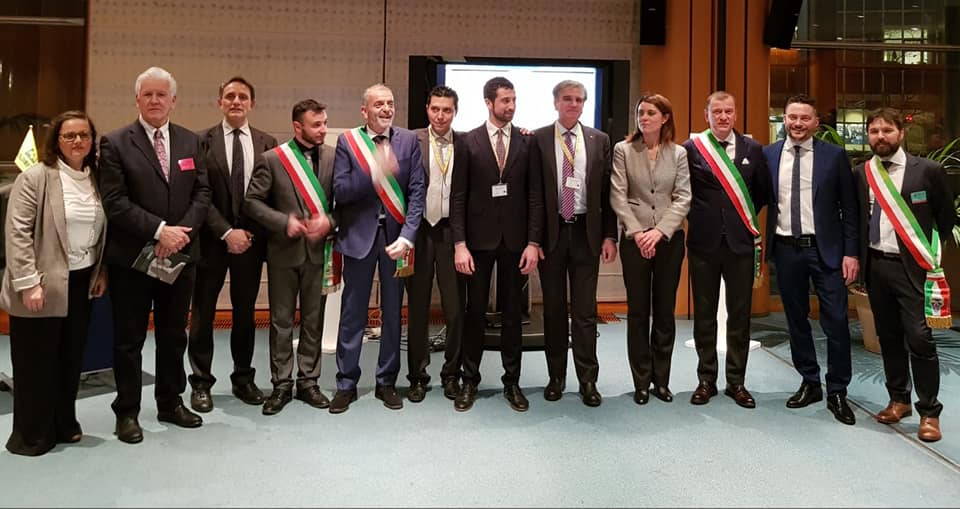 Sindaci d'Europa, per il tortello e non solo. Foto del Giorno