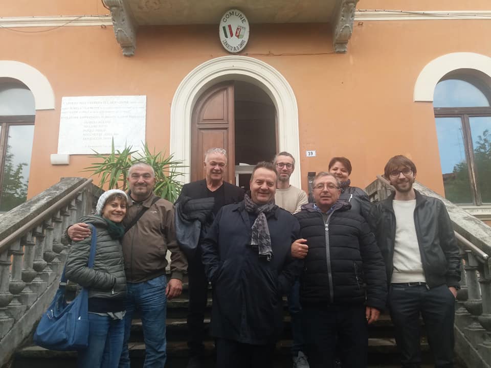 Inaugurazione al palazzo comunale di San Benedetto Val di Sambro