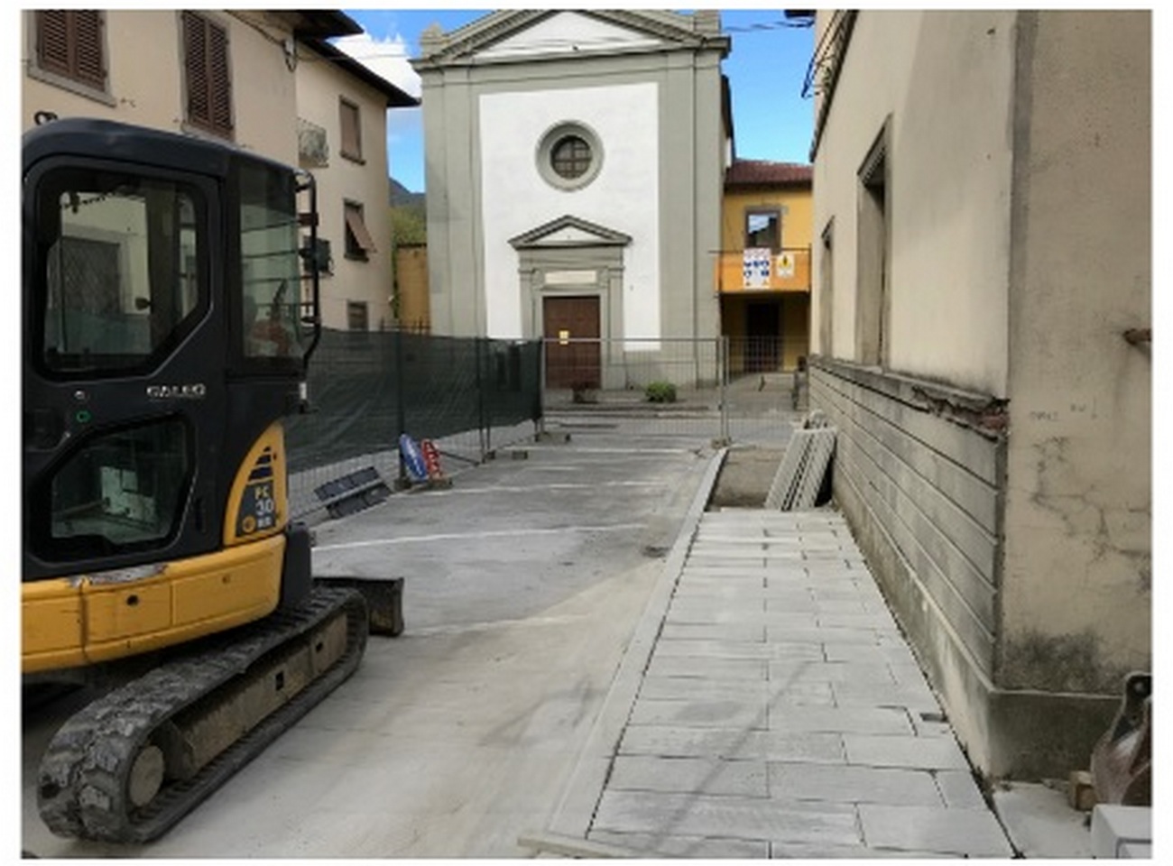 Barriere architettoniche. Lavori di abbattimento a Firenzuola