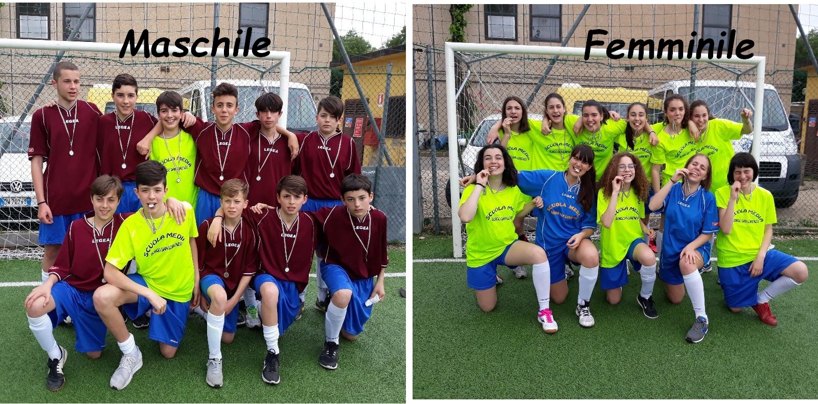 Calcio a 5. Campionesse provinciali e 'super atleti' a Borgo