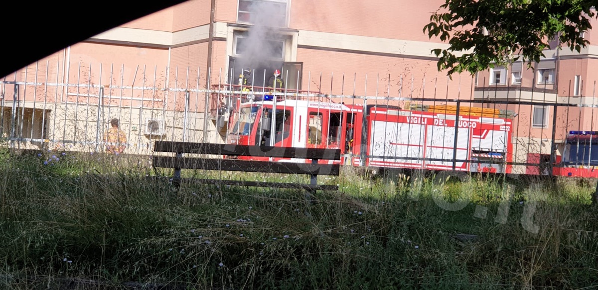 Principio d'incendio all'ospedale. La nota Asl con nuovi dettagli