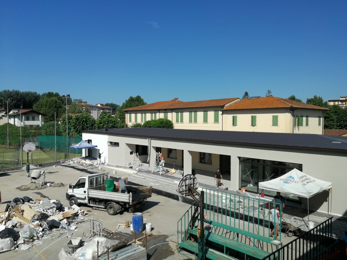 Centro Giovanile. Domenica 28 presentazione dei lavori 'all'incompiuta'