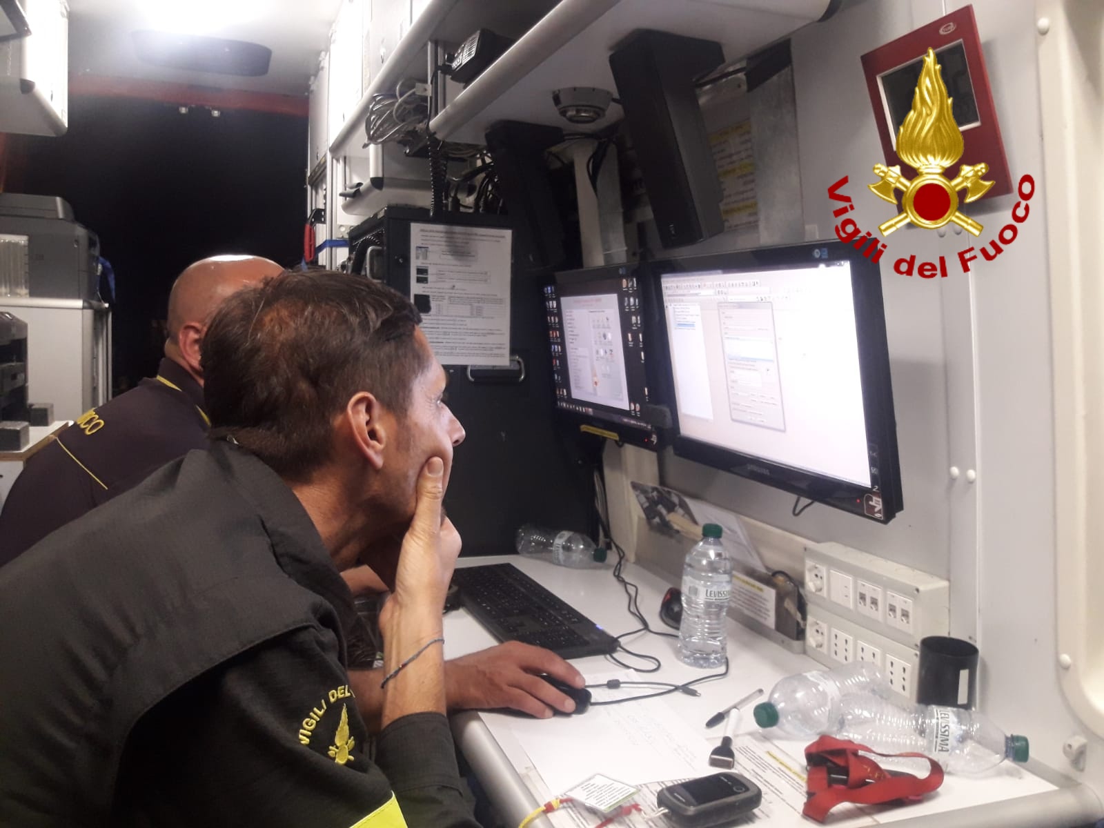 Disperso a Bilancino. In campo anche elicottero e droni