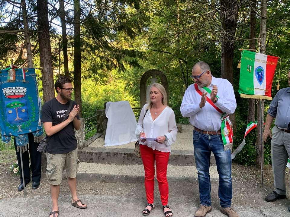 Padulivo. Scoperta la nuova targa in memoria dei martiri. Foto