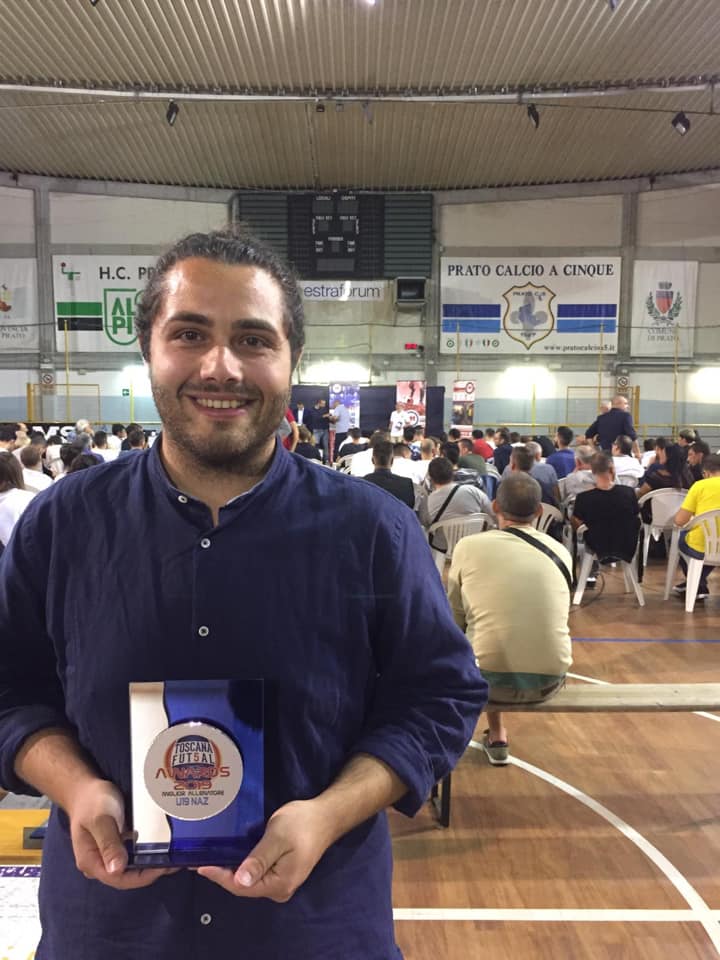 Al borghigiano Toccafondi il premio Toscana Futsal Awards