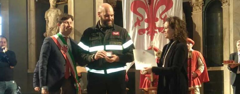 Rigopiano. Anche un mugellano tra i Vigili del Fuoco premiati con il Fiorino d'Oro