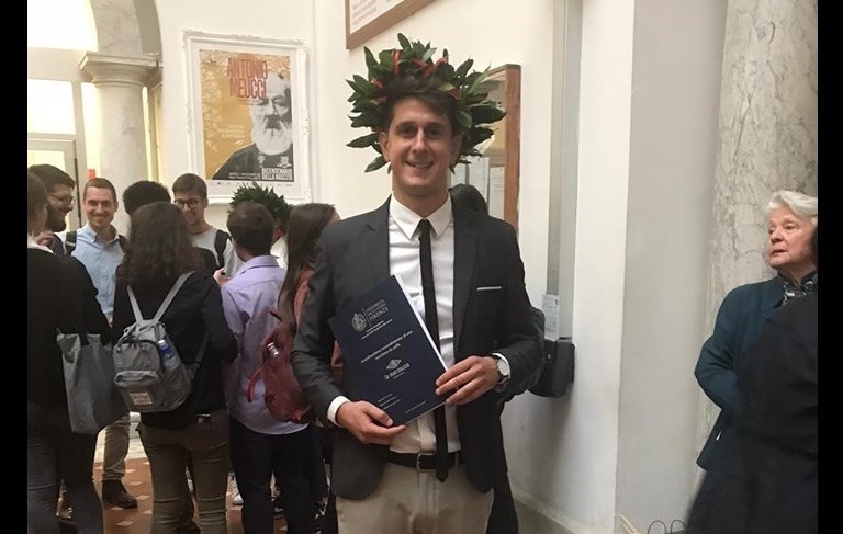 il neo Ingegnere Fabio Sprio