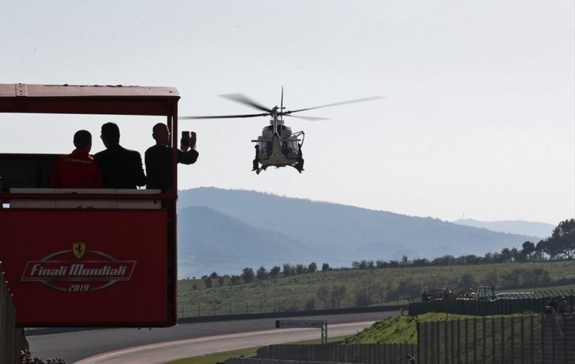 Elicottero al Mugello