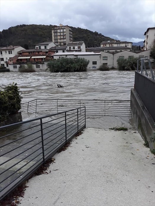 Situazione Sieve lato località "San Francesco"