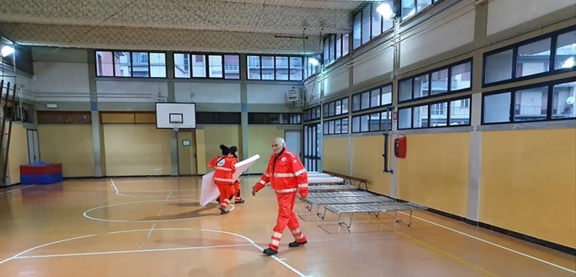 Area allestita a Borgo