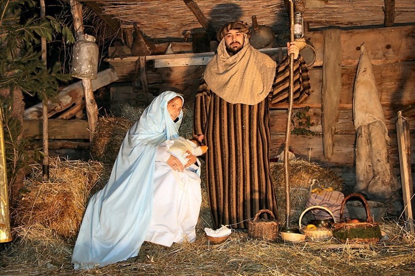 Presepe vivente a Santa Brigida