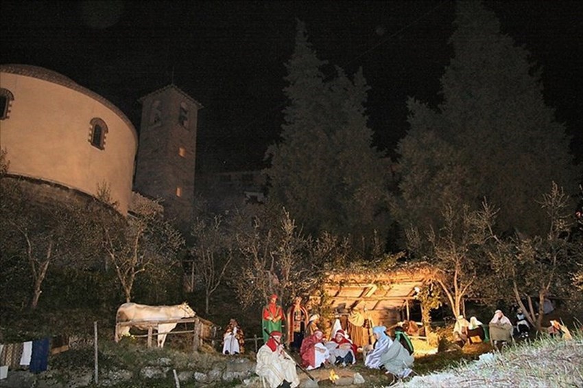 Presepe vivente a Santa Brigida