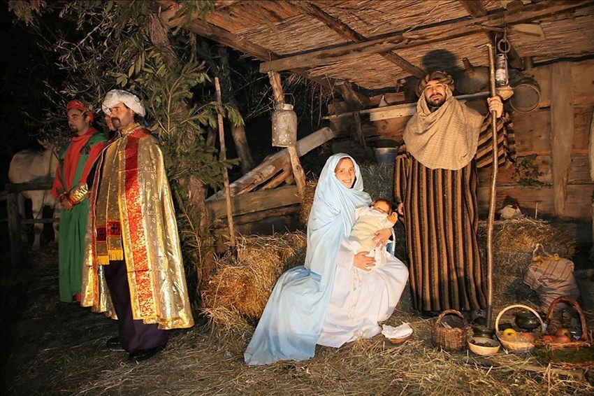 Presepe vivente di Santa Brigida