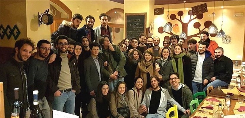 Gli amici delle biblioteche in occasione di una recente iniziativa