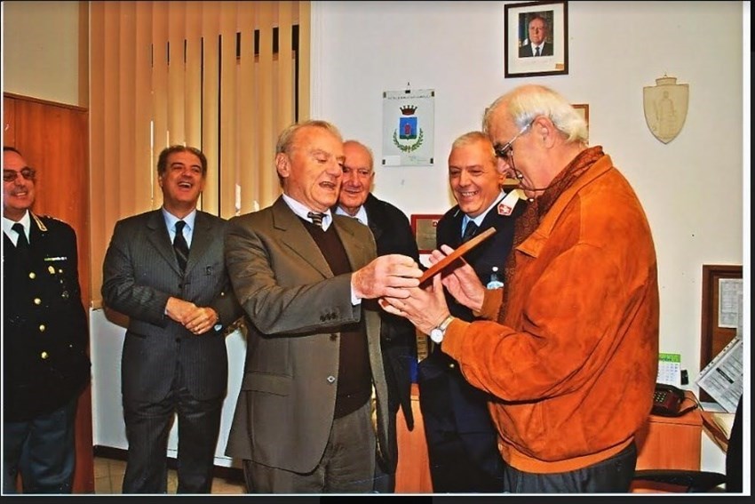 Pier Luigi Vigna (a sinistra) con Aldo Giovannini (a destra)