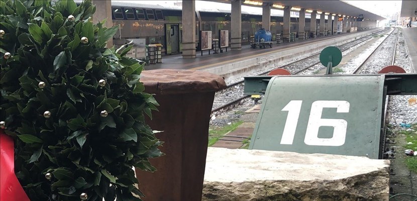 Binario 16 alla Stazione di Santa Maria Novella a Firenze