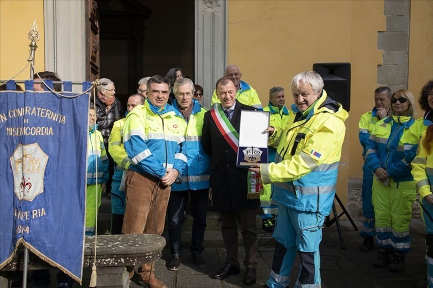 La premiazione a Claudio Gori