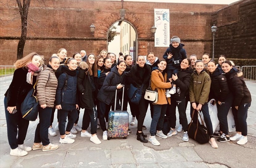 Le ballerine della Scuola di ballo "Vivere Danzando" (Pelago) al Concorso Danza in Fiera 2020