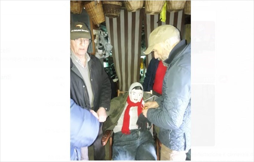 Rievocazione storica 2020 "Il funerale di Cecco" a Castagno d'Andrea