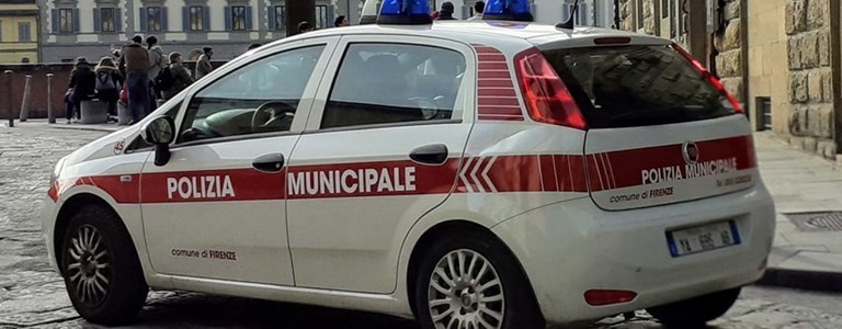 controlli in centro della municipale