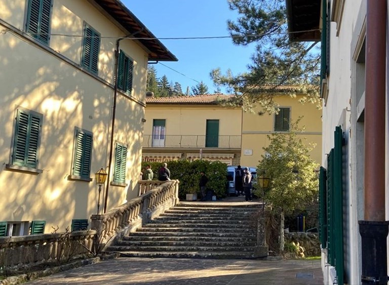 Parte della struttura che dovrebbe ospitare il centro