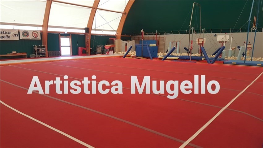 La palestra dell'Artistica Mugello