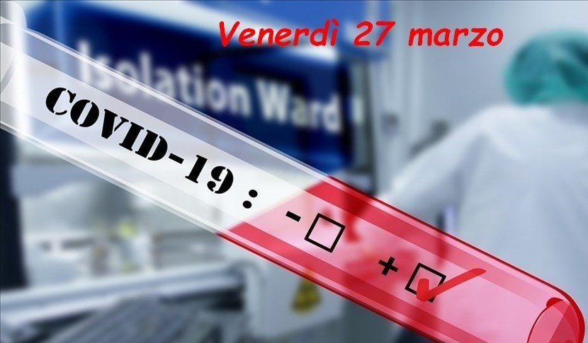 Covid-19 venerdì 27