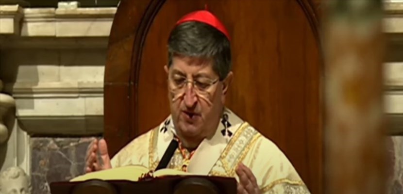 Il cardinale e arcivescovo di Firenze Giuseppe Betori