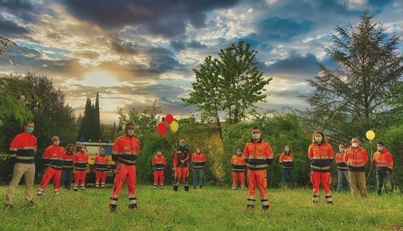 Saluto Vab Valdisieve al volontario Giulio Sfameni