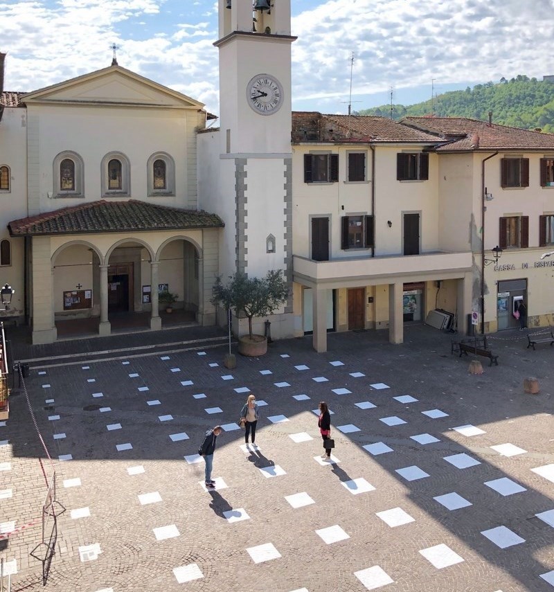 Il progetto in Piazza Giotto