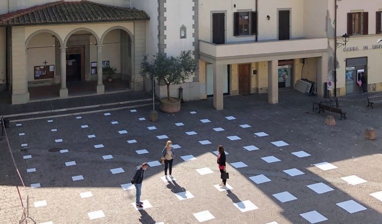Il progetto in Piazza Giotto