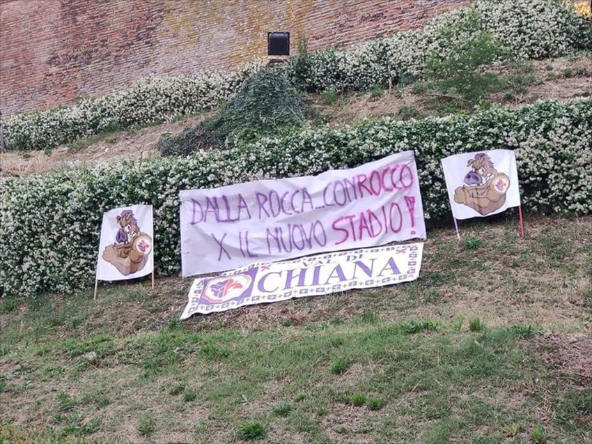 gli striscioni