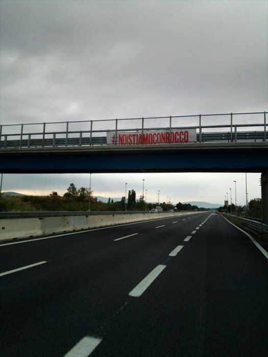 gli striscioni