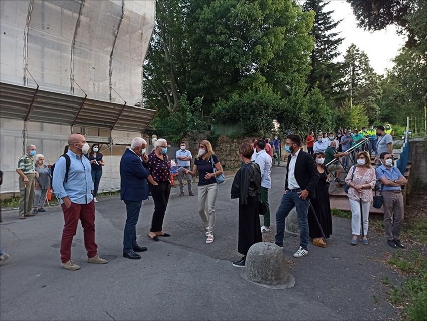 Manifestazione "Giù le mani dal Serristori" - 26 giugno 2020