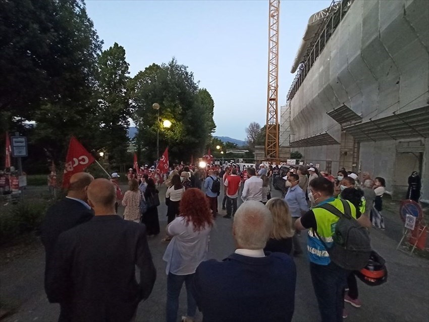 Manifestazione "Giù le mani dal Serristori" - 26 giugno 2020