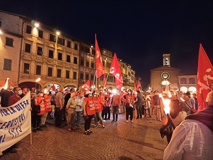 Manifestazione "Giù le mani dal Serristori" - 26 giugno 2020