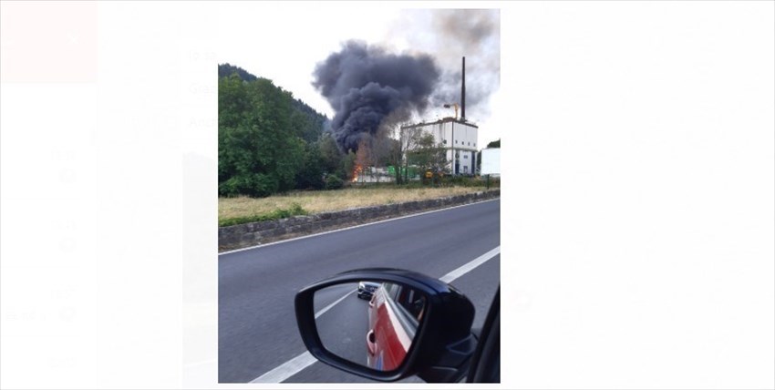 Incendio all'inceneritore di Selvapiana