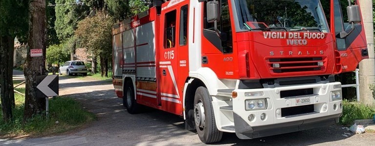 Pompieri. Foto di archivio