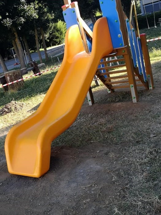 Nuovi giochi a Contea donati dall'Associazione Corso della Nave