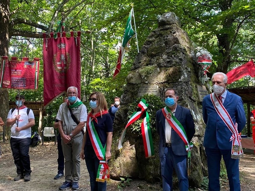 Raduno Anpi 2020, partigiani a Monte Giovi