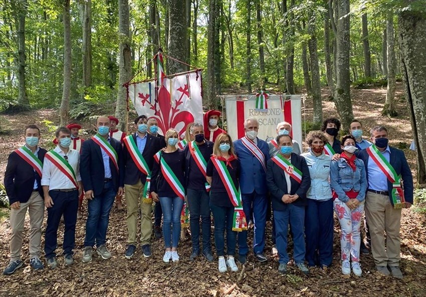 Raduno Anpi 2020, partigiani a Monte Giovi