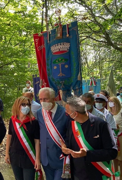 Raduno Anpi 2020, partigiani a Monte Giovi
