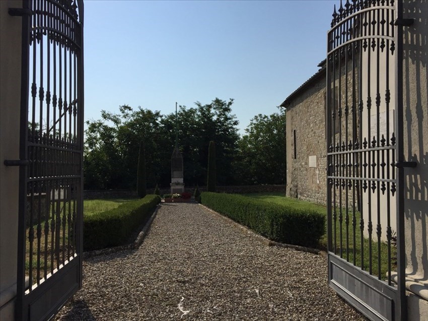 L'ingresso del Parco della Rimembranza