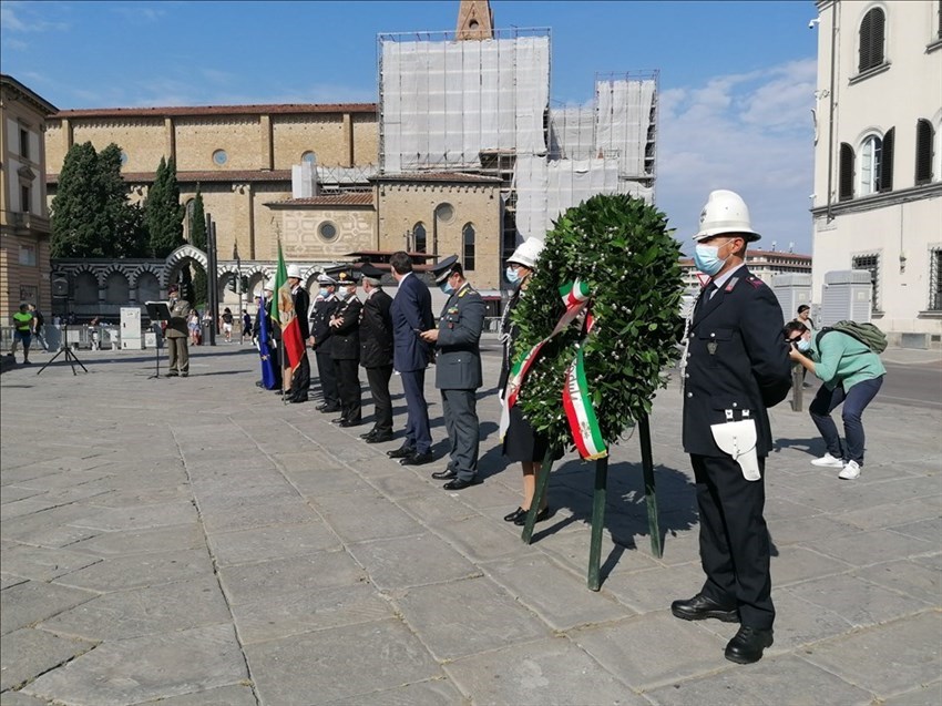 La deposizione della corona d'alloro