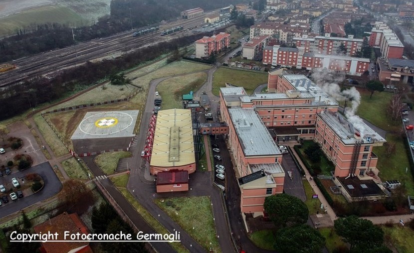 L'ospedale di Borgo San Lorenzo